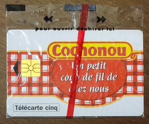 Telecarte cochonou réf - telecarte, 5u