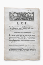 LOUIS XVI – Loi Avignon