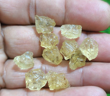 Lot de 10 pièces taille 10-13 mm fabuleuse topaze impériale pierre...