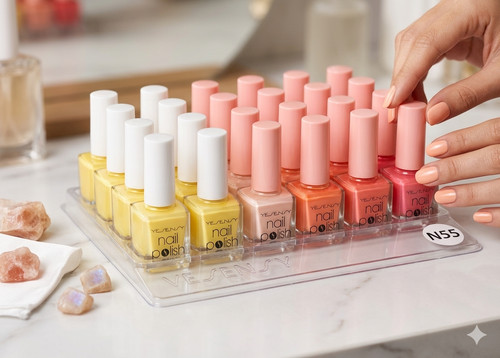 Présentoir vernis nude - présentoir, de