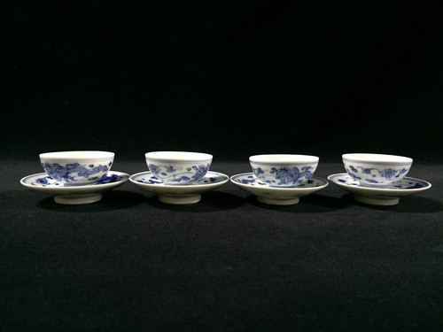 Lot tasses sous - lot, sous-tasses