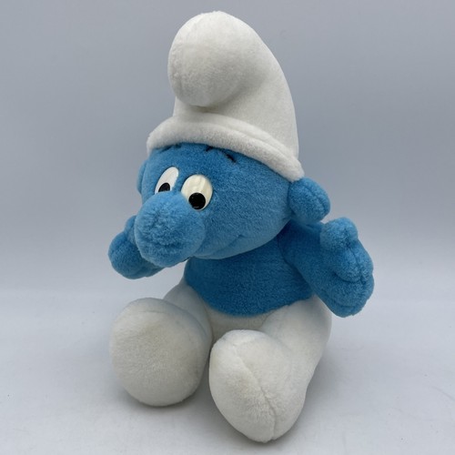 Peluche vintage schtroumpf - vintage,