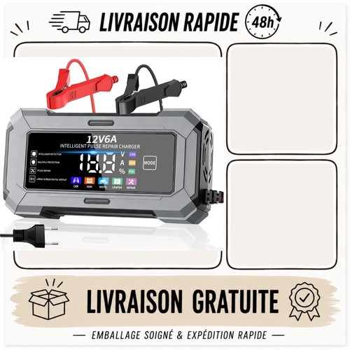 Chargeur batterie intelligent