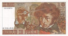 10 Francs Berlioz - 03-03-1977