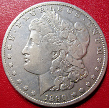 Etats-unis. Pas courant 1 Dollar Morgan 1890 CC Carson City.