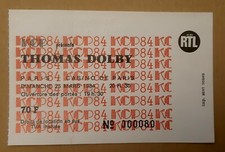 ticket billet used place