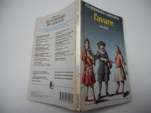 Avare molière classique - molière,