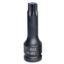 DOUILLES EMBOUTS 1/2 IMPACT A CHOCS TORX MALES DE T20 A T70 - de : TORX-T50-CHO