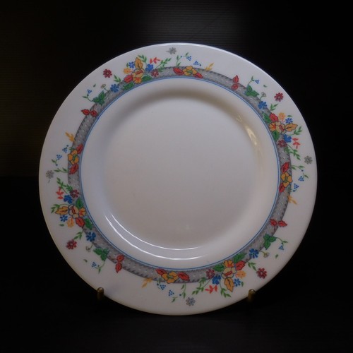 N9588 verre opalin assiette