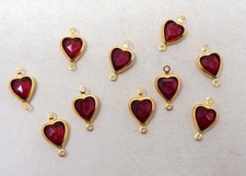 Lot de 10 perles anciennes en