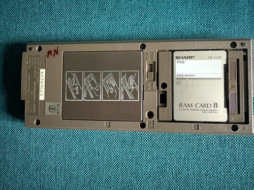 Sharp pocket computer - sharp,