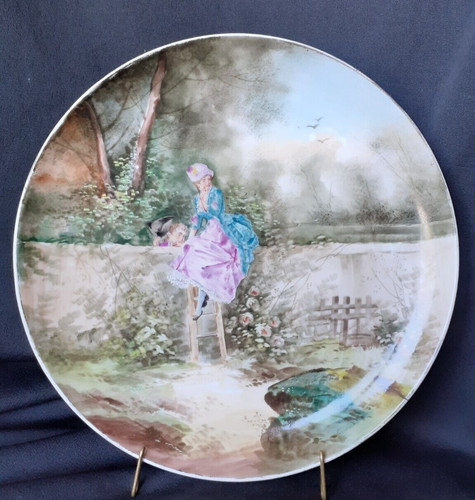 Grand plat mural - , ancien
