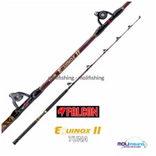 Canne à Pêche À au Broumé en Dérive Thon Rouge Falcon Equinox II 30/50 Lbs