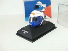 CASQUE ALAIN PROST 1987 HELMET MINICHAMPS 1:8 
