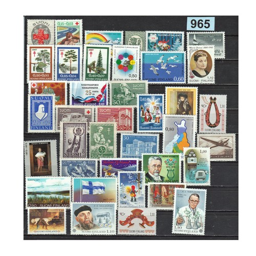 0965 finlande suomi - 0965, timbres