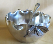 Sucrier en métal argenté à