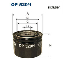 Oil Filter FILTRON OP 520/1