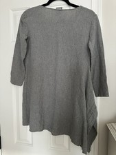 Lilith Grey lined Viscose Wool