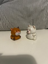 MicroPets Tomy Corp 2002 Chat et ours