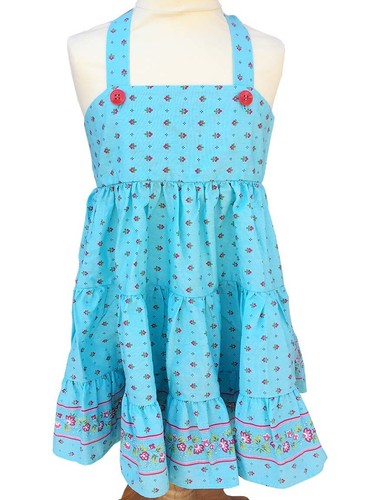 Robe tissu provençal -  robe,