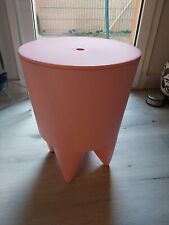 Tabouret vintage rose pale Bubu Philippe Stark