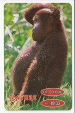 EUROPE  TELECARTE / PHONECARD .. ITALIE 20.000L TASK SINGE MONKEY +N°
