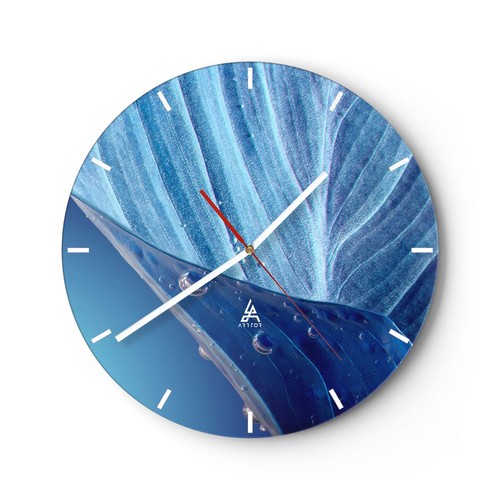 Horloge murale verre - horloge,