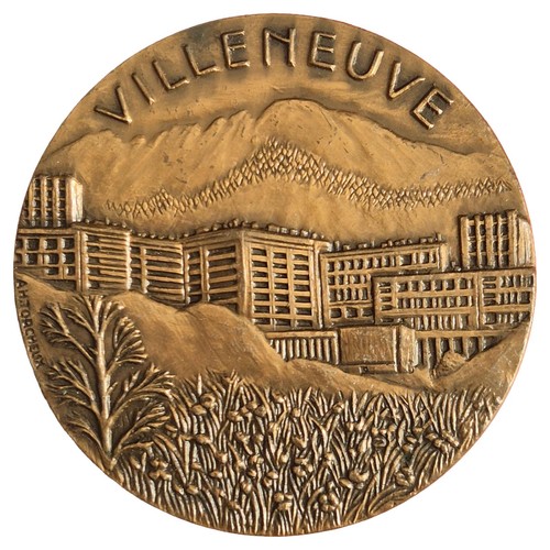 Médaille villeneuve - médaille,