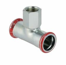 1x Geberit Mapress Té avec extrémité taraudée 42-15x21-42mm -Réf 21316- Neuf/New