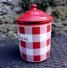 pot boite a sucre en tole