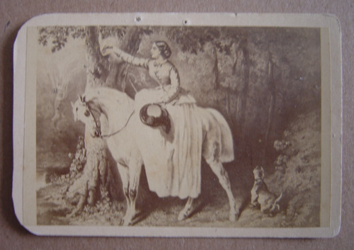 Cdv alfred dreux illusions - ,