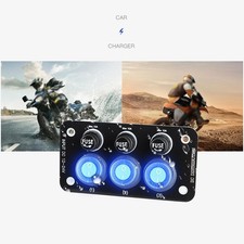 Panneau de commutation à bascule 12V/24V pour remorque, panneau de