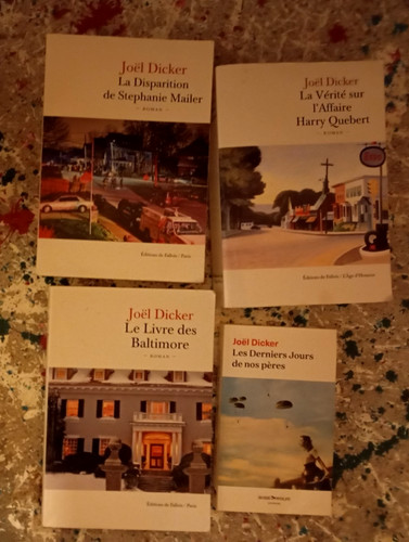 Lot 4joel dicker livre - lot,