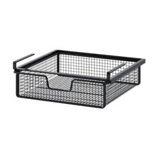 Panier de cuisine sous armoire, panier métallique sous étagère pour bureau,