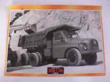 CARTE FICHE CAMION TRAVAUX PUBLICS TATRA T 148 1975
