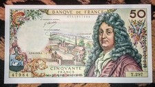 Billet 50 Francs Racine