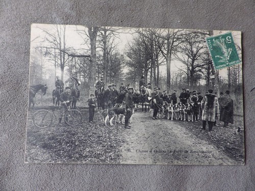 Carte postale ancienne chasse - ancienne,