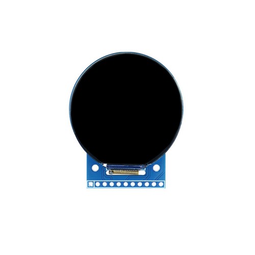 écran rond tft lcd - rond, ips