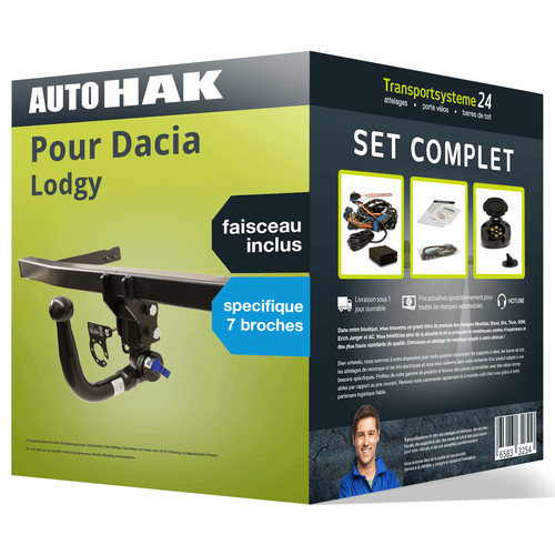 Attelage pour dacia lodgy - pour,