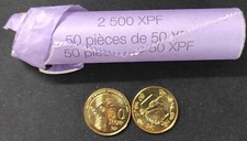 Polynésie Française Nouvelle Calédonie Wallis et Futuna pièce de 50 francs  2022