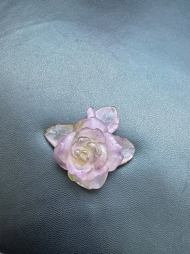 Sculpture rose presse - sculpture, papier