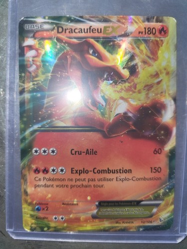 Carte pokémon dracaufeu - carte,