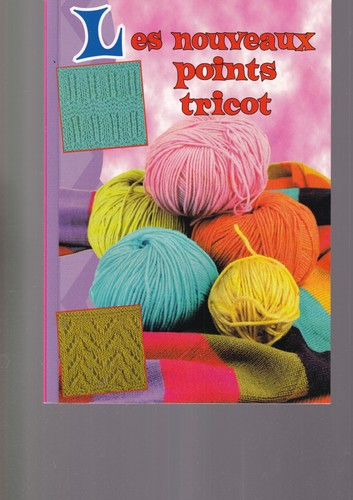 Les nouveaux points - les, tricot