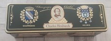 Boite Métallique Champagne Charles Heidsieck à Reims, cuvée Charlie