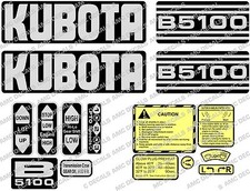 Kubota B5100 Sticker Decal