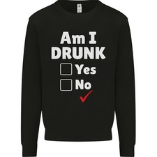 Suis-Je Ivre Sweat-Shirt Drôle De Bière Alcool Vin Cidre GUINNESS Pour Hommes