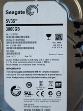 3 TB SATA Seagate SV35 S 7200rpm 64MB Disque Dur 3,5 " Internal Neuf