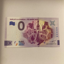 BILLET TOURISTIQUE ZÉRO EURO 0 EURO SARLAT-LA-CANÉDA - FÉLIBRÉE 2025 2025