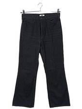 UNIQLO Jeans coupe-droite Dames Jeans T EU 38 noir style décontracté