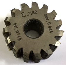 fraise mère modul 0,44  horloger tour cutting watchmakers cutter roue pinion 6